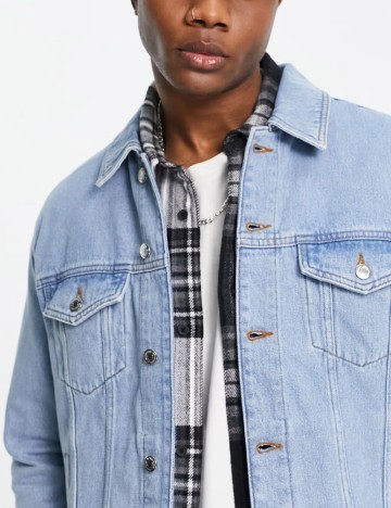 Jachetă De Blugi ASOS, albastru