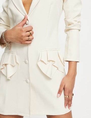 Rochie Tip Sacou Saint Genies, crem