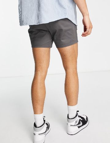 Pantaloni scurți ASOS, gri