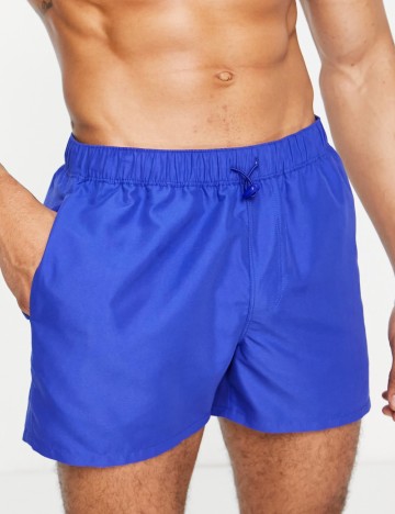 Pantaloni scurți de baie ASOS, albastru