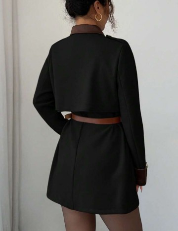 Palton scurt Shein, mix culori