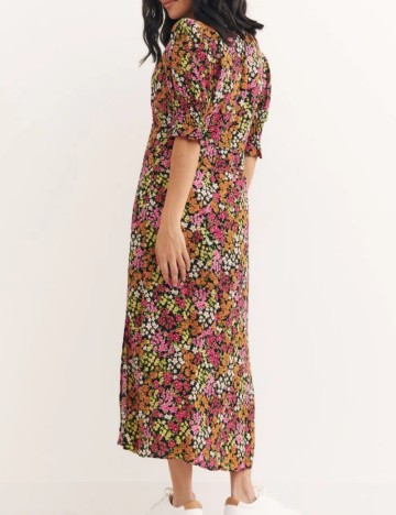 Rochie midi nobody's child, mix culori