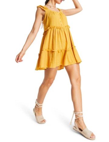 Rochie mini ASOS, galben