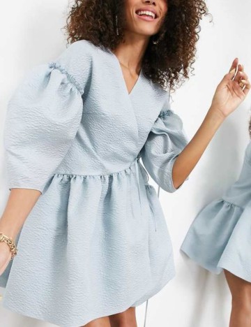 Rochie mini ASOS, albastru