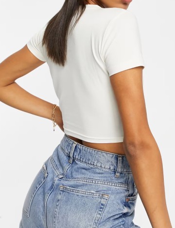 Tricou Ellesse, crem