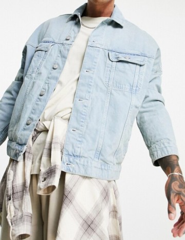 Geacă de blugi ASOS, albastru