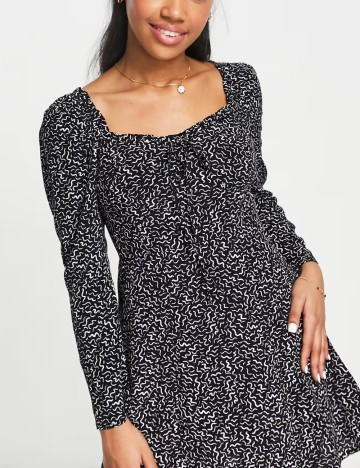 Rochie mini nobody's child, negru