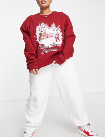 Bluză ASOS, vișiniu