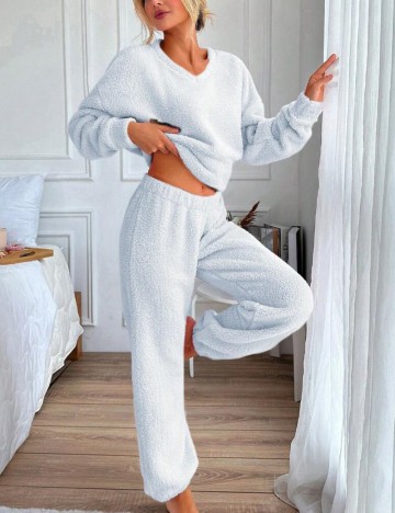 Compleu pijamale Shein, albastru