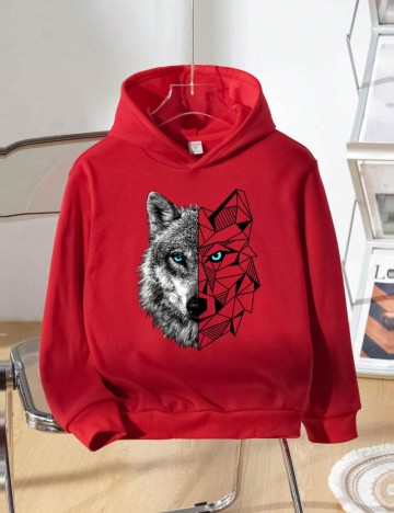 Hanorac Shein, roșu