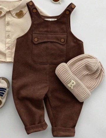 Salopetă Shein, maro