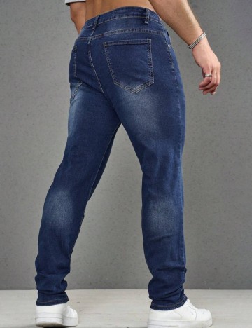 Jeans Shein, albastru