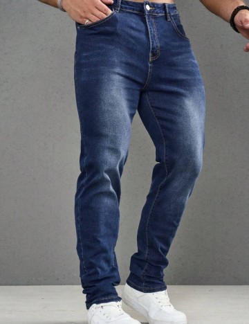 Jeans Shein, albastru