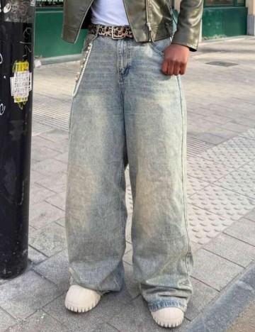 Jeans Shein, albastru