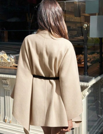 Palton scurt Shein, bej