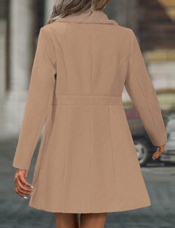 Palton scurt Shein, bej