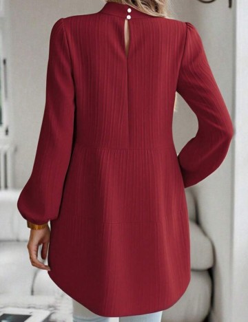 Cămașă Shein, vișiniu