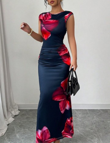 Rochie maxi Shein, albastru