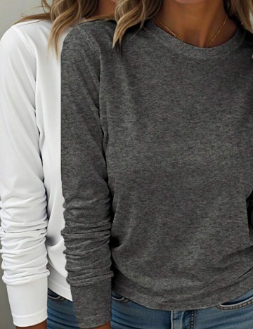 Set Bluze Shein Curve+, mix culori