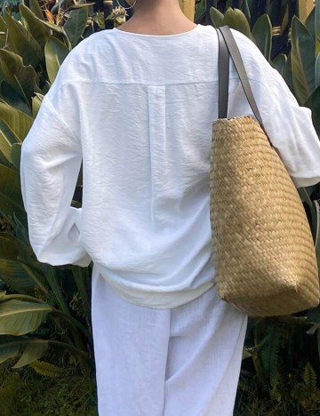 Cămașă Shein, alb