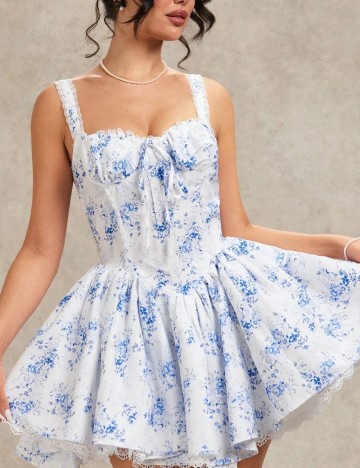 Rochie mini Shein, alb