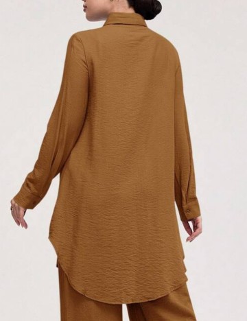 Cămașă Shein, maro