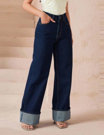 Jeans Shein, albastru