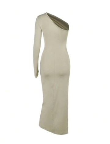 Rochie maxi Shein, verde