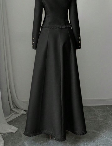 Fustă maxi Shein, negru