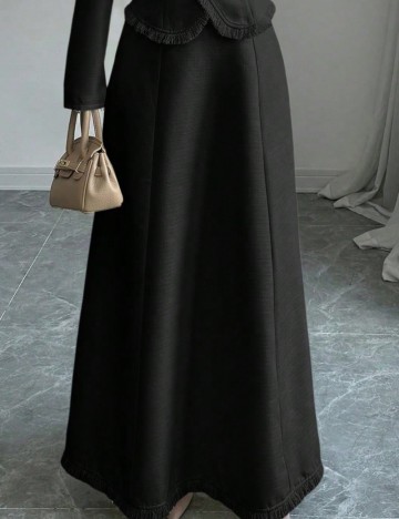 Fustă maxi Shein, negru