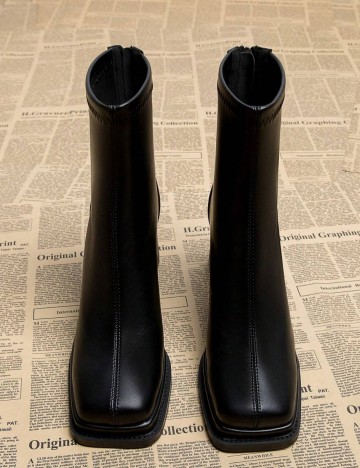 Botine Shein, negru