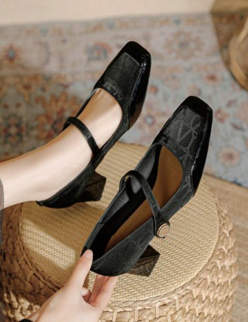 Pantofi Shein, negru