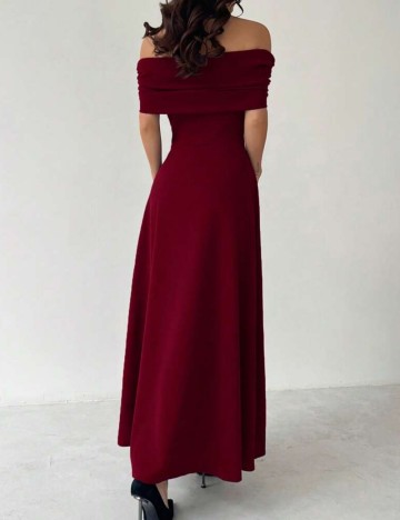 Rochie midi Shein, vișiniu