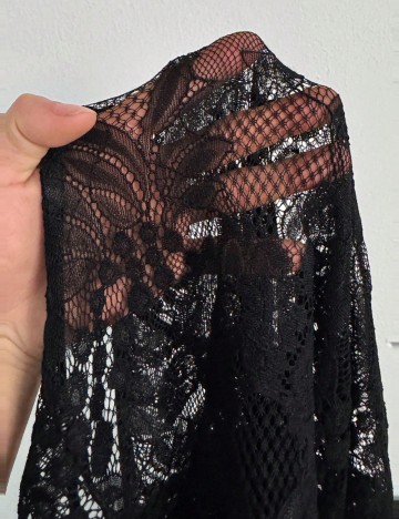 Top Shein Curve+, negru