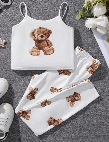 Compleu pijamale Shein, mix culori