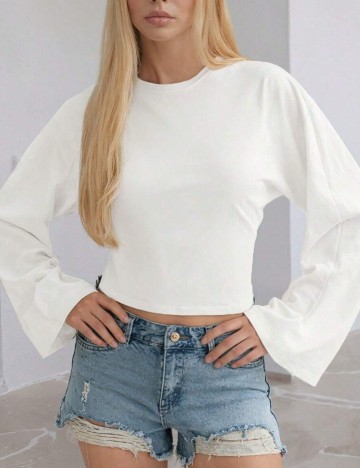 Bluză Shein, alb