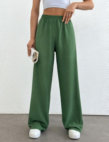 Pantaloni Shein, verde