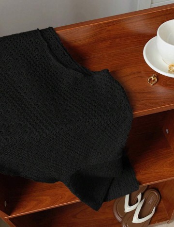 Bluză Shein Curve+, negru