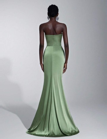 Rochie de ocazie Shein, verde