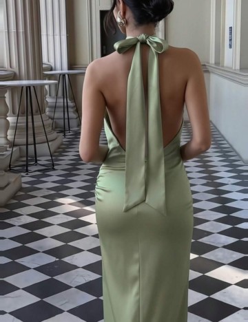 Rochie maxi Shein, verde