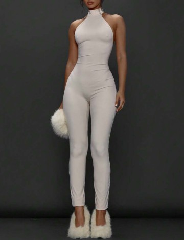 Salopetă Shein, bej