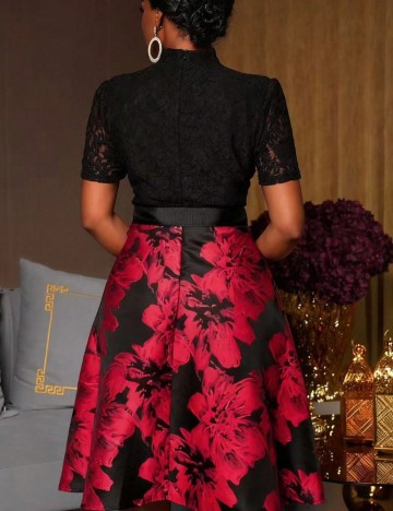 Rochie midi Shein, negru