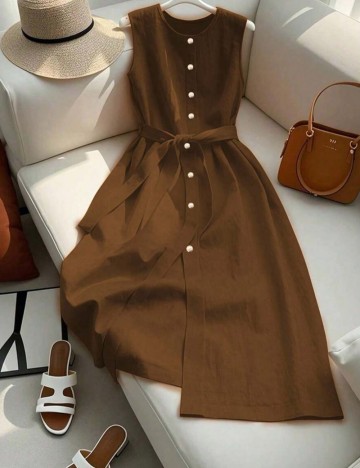 Rochie midi Shein, maro