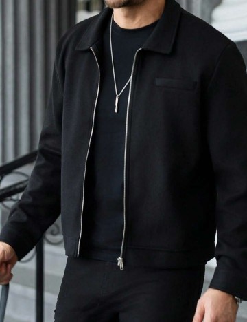 Jachetă Shein, negru