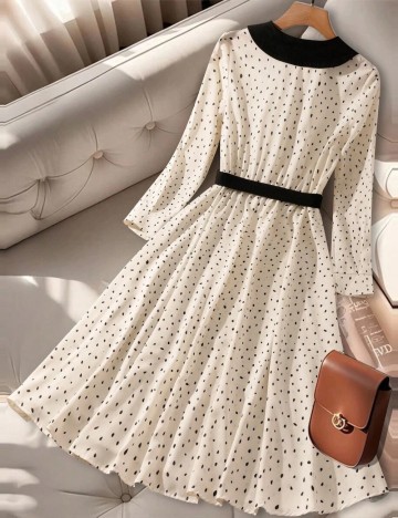 Rochie midi Shein, mix culori