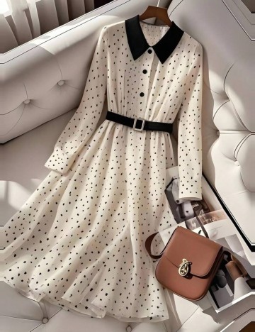 Rochie midi Shein, mix culori