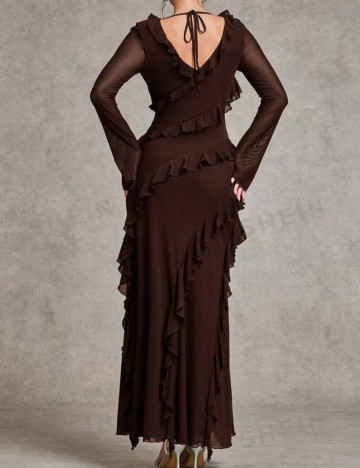 Rochie maxi Shein, maro