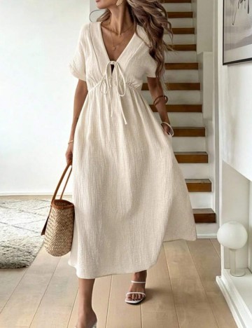 Rochie midi Shein, bej