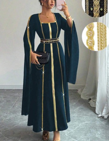 Rochie maxi Shein, albastru