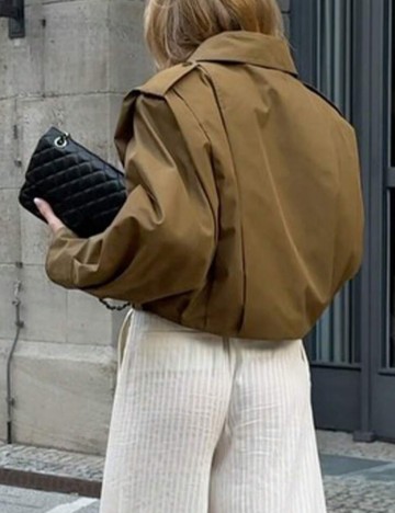 Jachetă Shein, kaki